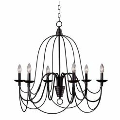 Kenroy Home Pannier 6-Light Chandelier