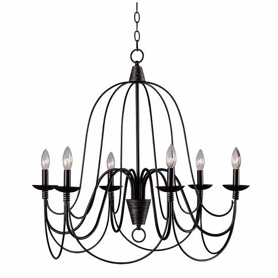 Kenroy Home Pannier 6-Light Chandelier Kenroy Home Pannier 6-Light Chandelier -Kenroy Home SHOP unnamed file 100