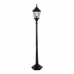 Kenroy Home Traditional Portable Post Outdoor Lantern Floor Decor