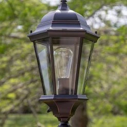 Kenroy Home Traditional Portable Post Outdoor Lantern Floor Decor -Kenroy Home SHOP unnamed file 104