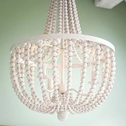 Kenroy Home Casual Bead Chandelier Steel White -Kenroy Home SHOP unnamed file 140