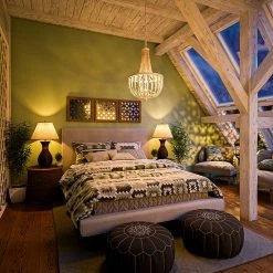 Kenroy Home Casual Bead Chandelier Steel White -Kenroy Home SHOP unnamed file 142