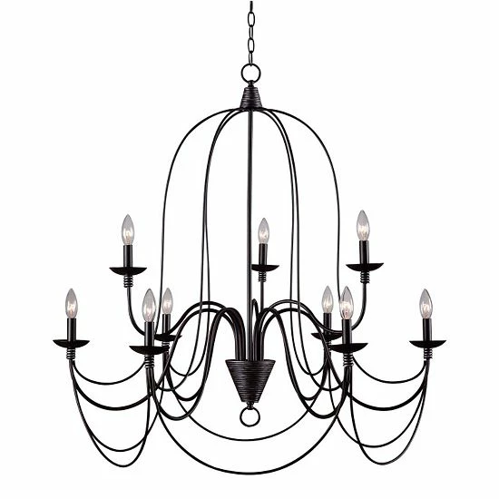 Kenroy Home Pannier 9-Light Chandelier Kenroy Home Pannier 9-Light Chandelier -Kenroy Home SHOP unnamed file 255