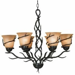 Kenroy Home Twigs 6-Light Chandelier
