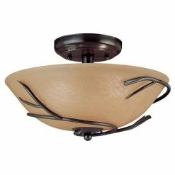 Kenroy Home Twigs 3-Light Flush Mount Ceiling Light