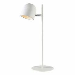 Kenroy Home White Desk Lamp