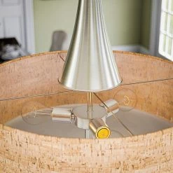 Kenroy Home 3-Light Cork Pendant Ceiling Lamp -Kenroy Home SHOP unnamed file 51