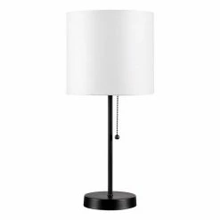 Kenroy Home Modern Table Lamp Black