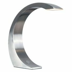 Kenroy Home Slide Desk Lamp Brush Steel Finish