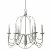 Kenroy Home White 6-Light Chandelier