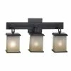Kenroy Home Plateau 3-Light Vanity Wall Sconce
