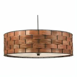 Kenroy Home Shaker 3-Light Pendant Lamp