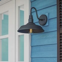 Kenroy Home Rustic Large Indoor / Outdoor Wall Light Black -Kenroy Home SHOP unnamed file 76