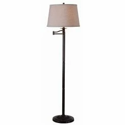 Kenroy Home Riverside Swing-Arm Floor Lamp